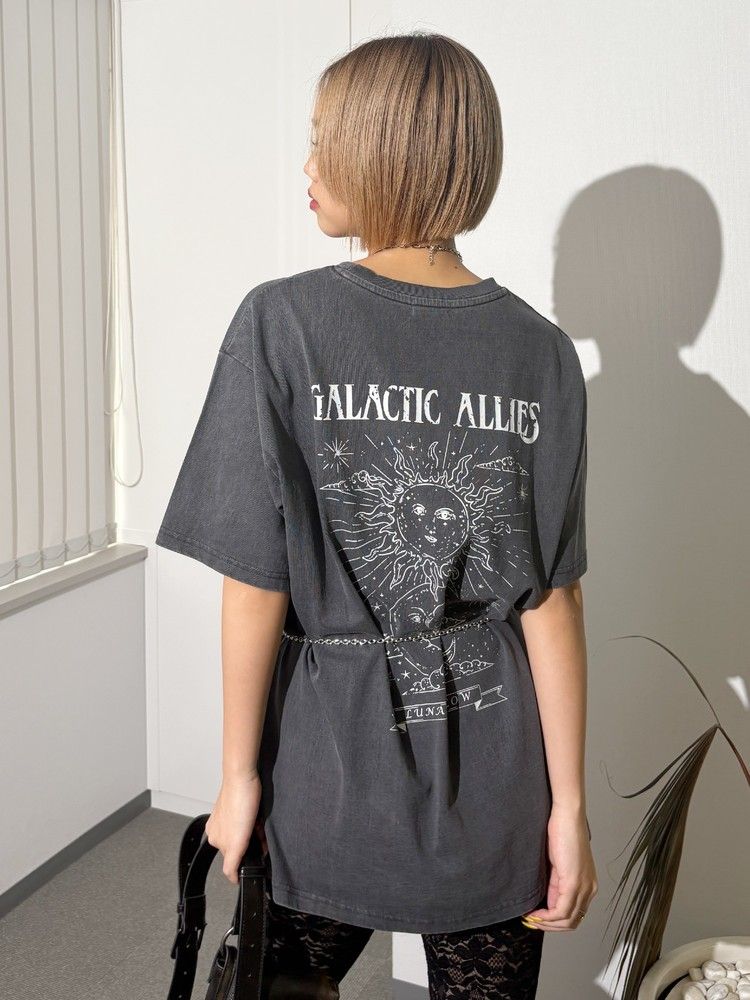 EVRIS ヴィンテージライクSUNNY BIG Tシャツ