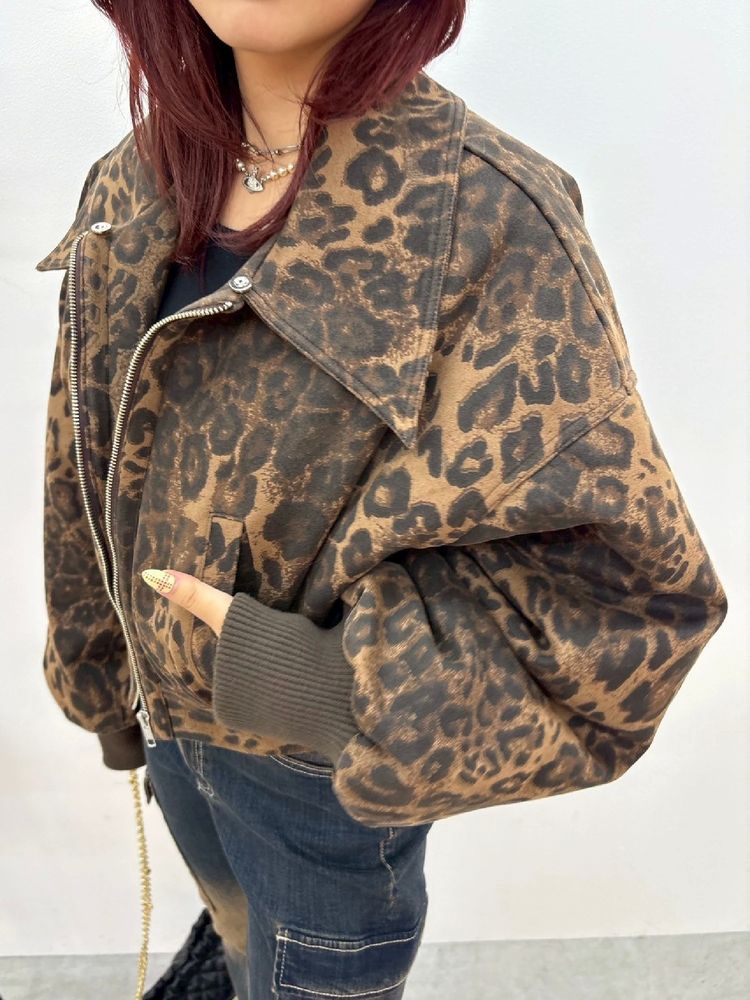 EVRIS 2WAYフェイクスウェードブルゾン