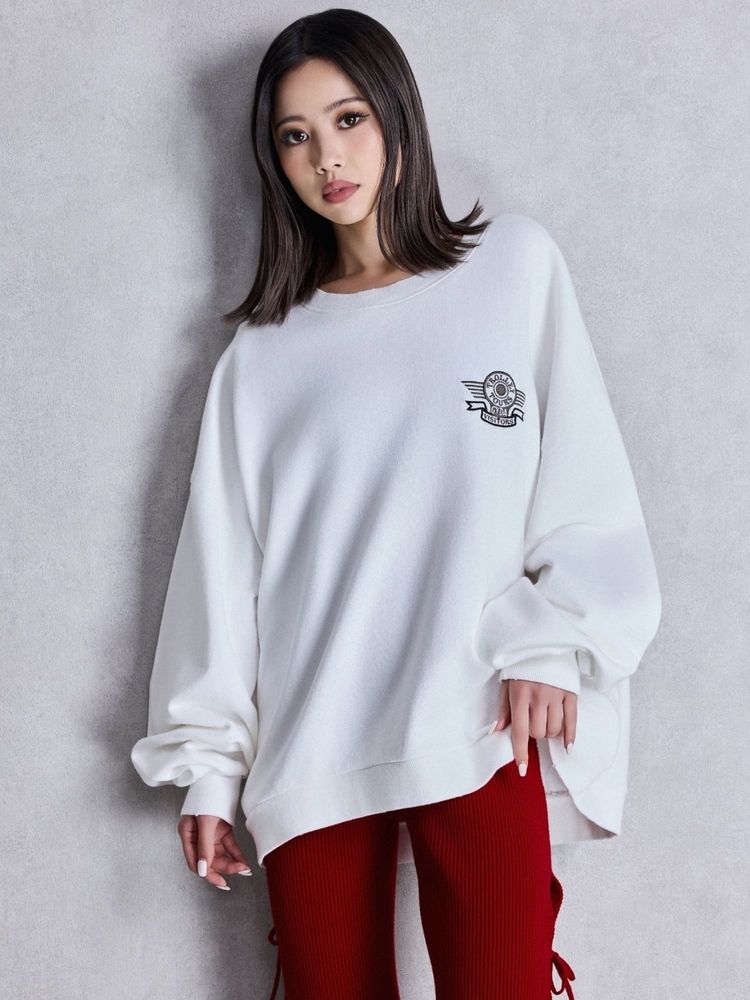 GYDA BEVERLY HILLS ドルマンスウェットトップス