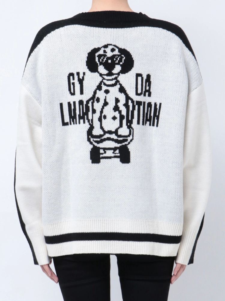 GYDA LMATIAN BICOLORニットトップス