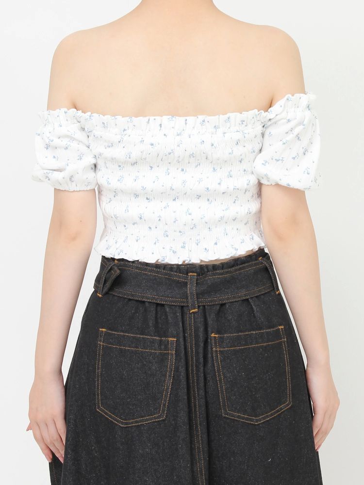 RESEXXY シャーリングカットトップス