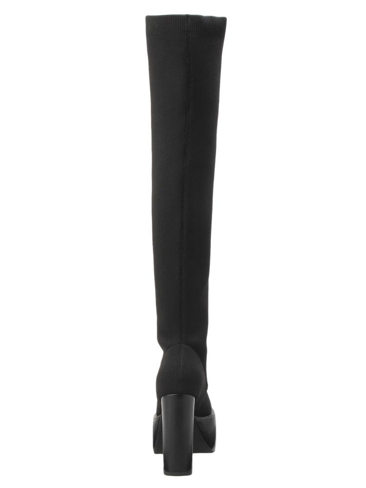 GYDA チャンキーソール KNEEニットブーツ