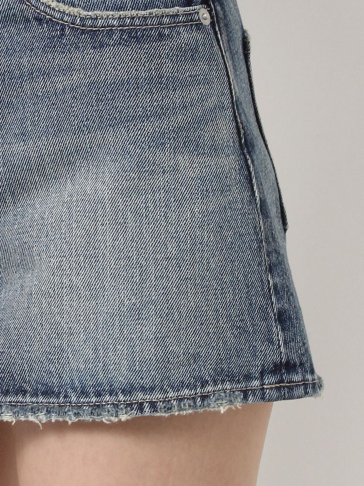 GYDA Vintage デニムスカートライクショートパンツ