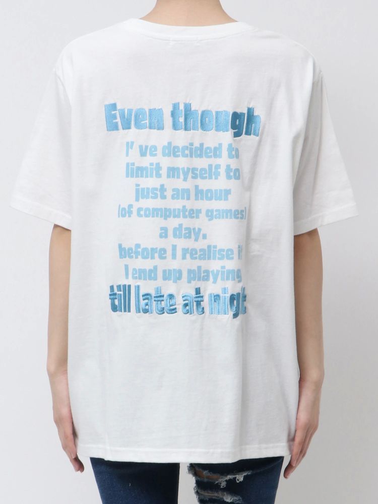 GYDA GAME HOLIC BUNNY BIG Tシャツ