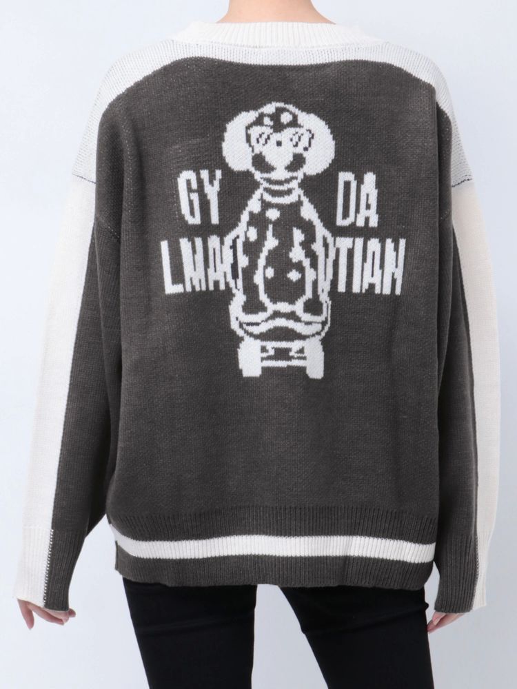GYDA LMATIAN BICOLORニットトップス