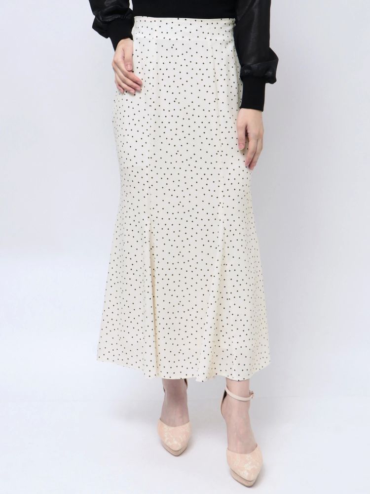 RESEXXY ドットパターンマーメイドスカート