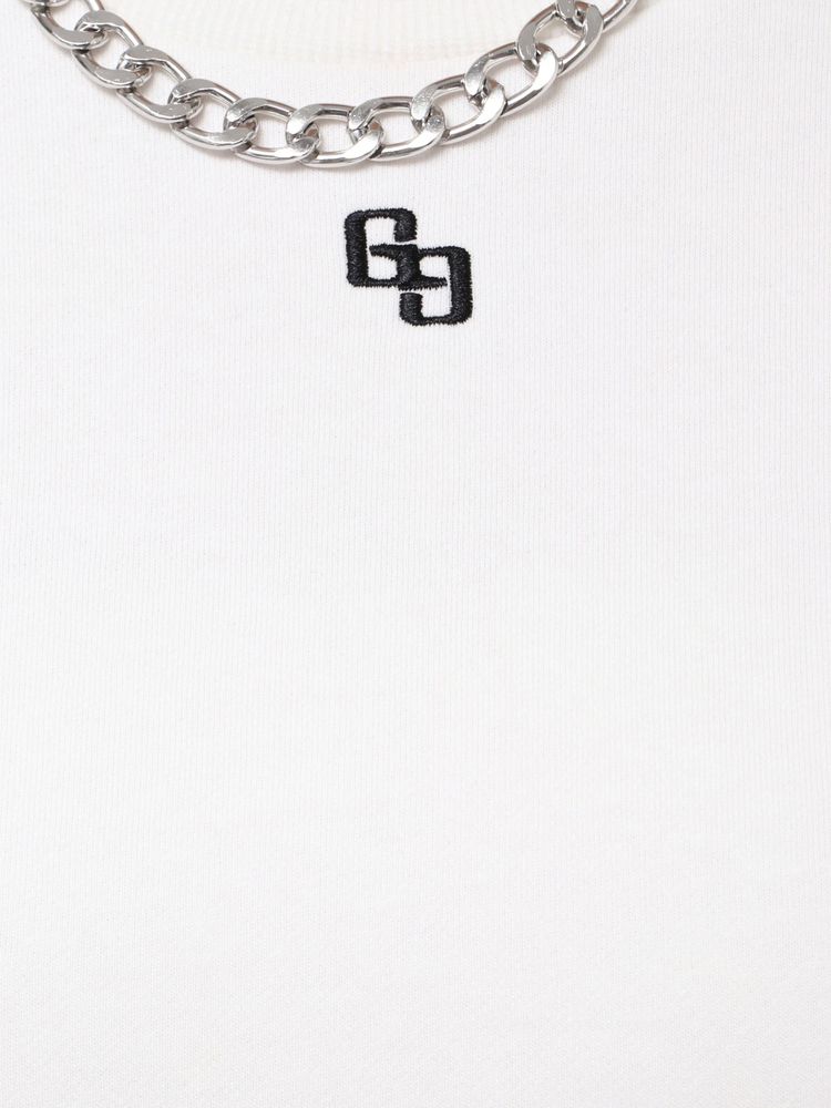 GYDA SIDE OPEN CHAIN GGスウェットワンピース