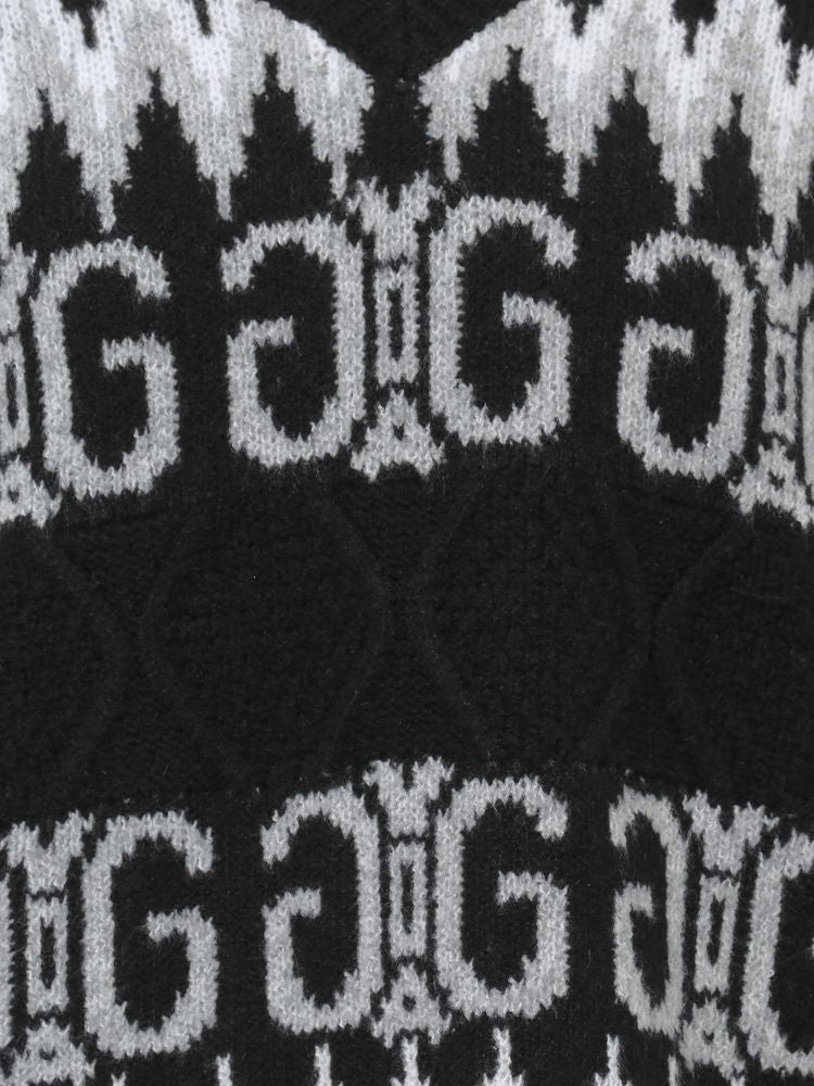 GYDA SymmetryGYDAノルディックニットトップス