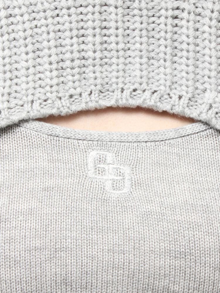 GYDA GGアンサンブルニットパーカー