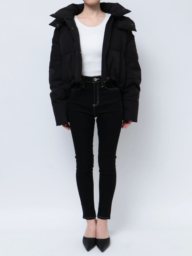 GYDA GYGY embroideryダウンコート