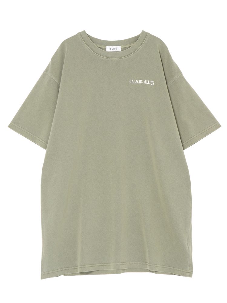 EVRIS ヴィンテージライクSUNNY BIG Tシャツ