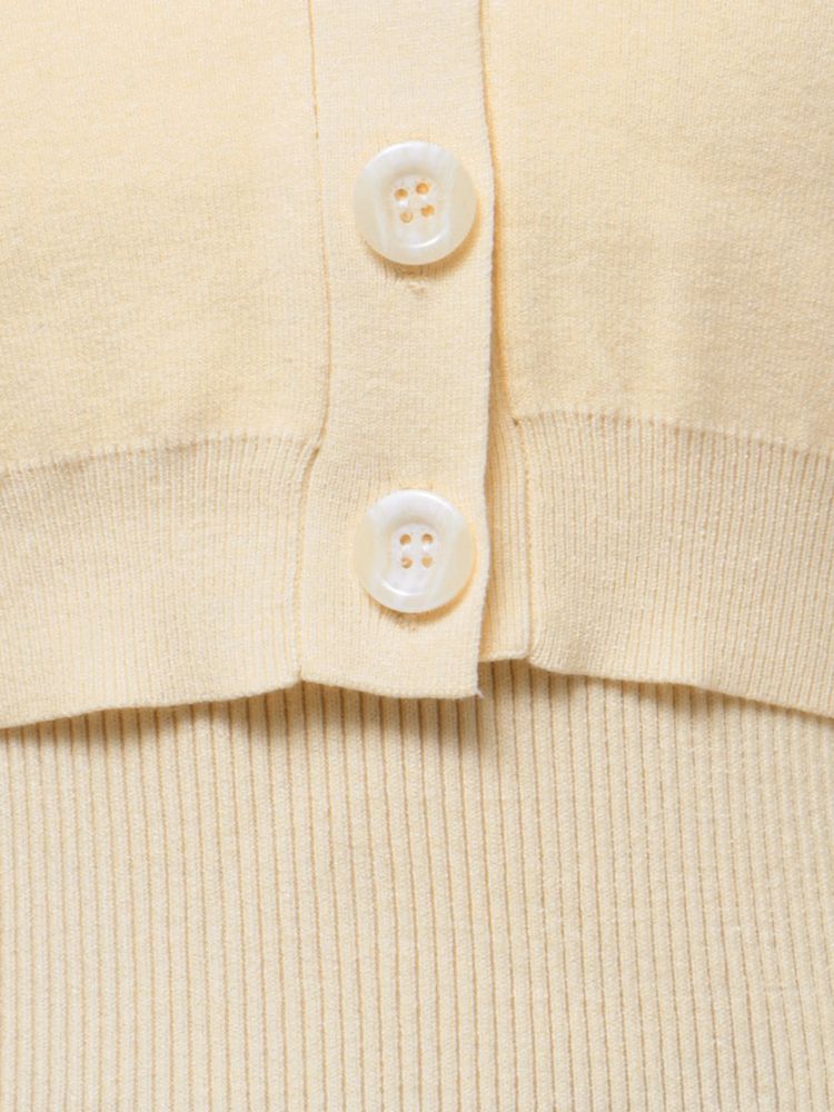 RESEXXY カーディガンコンビニットワンピース