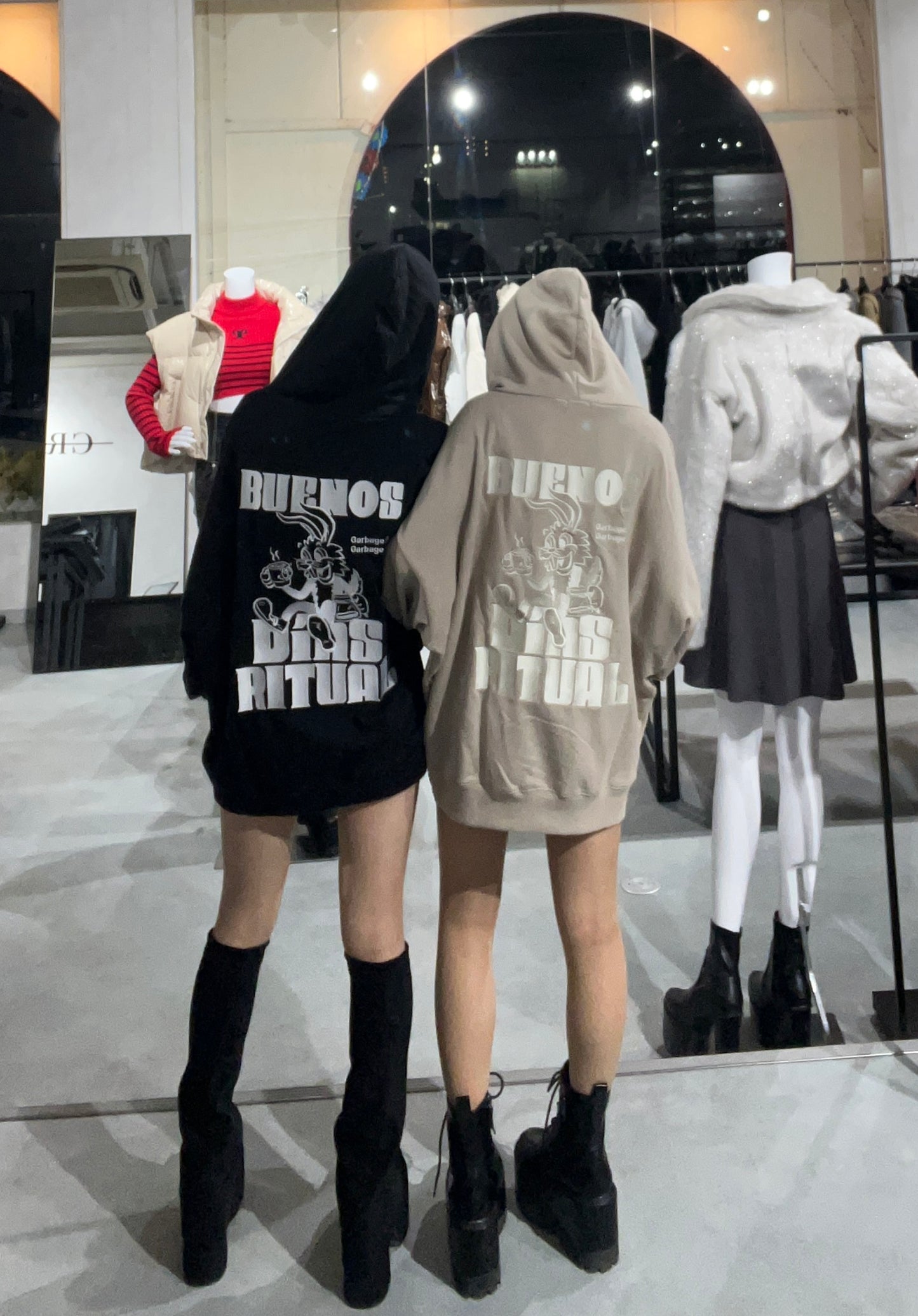 GYDA COFFEE BUNNY BIGスウェットパーカー