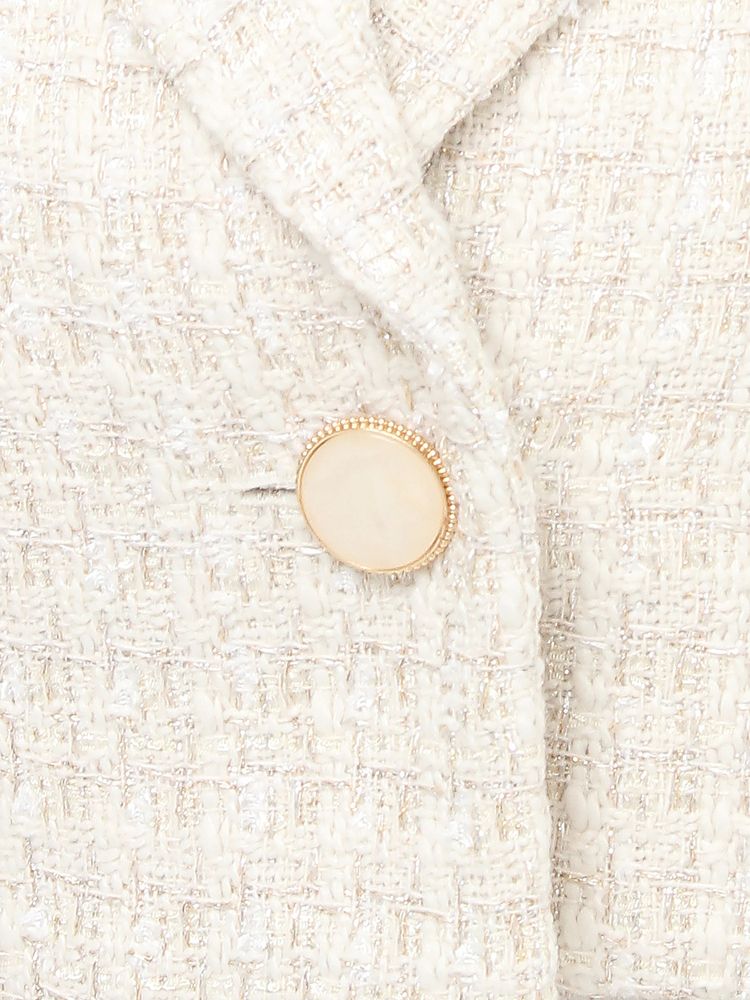 RESEXXY ツイードクロップドジャケット