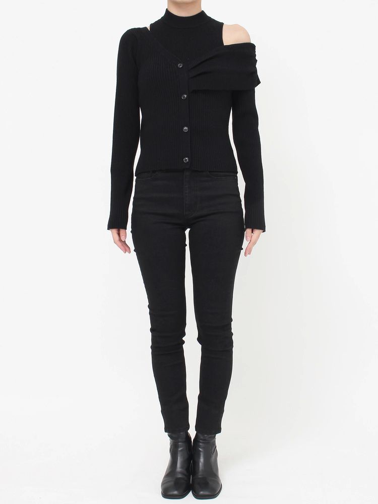 MURUA レイヤードライクアシメニット