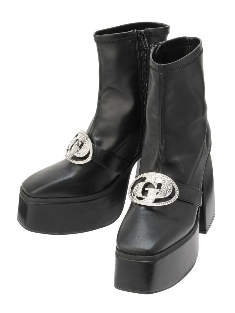 GYDA GD bijou 2WAY チャンキーショートブーツ