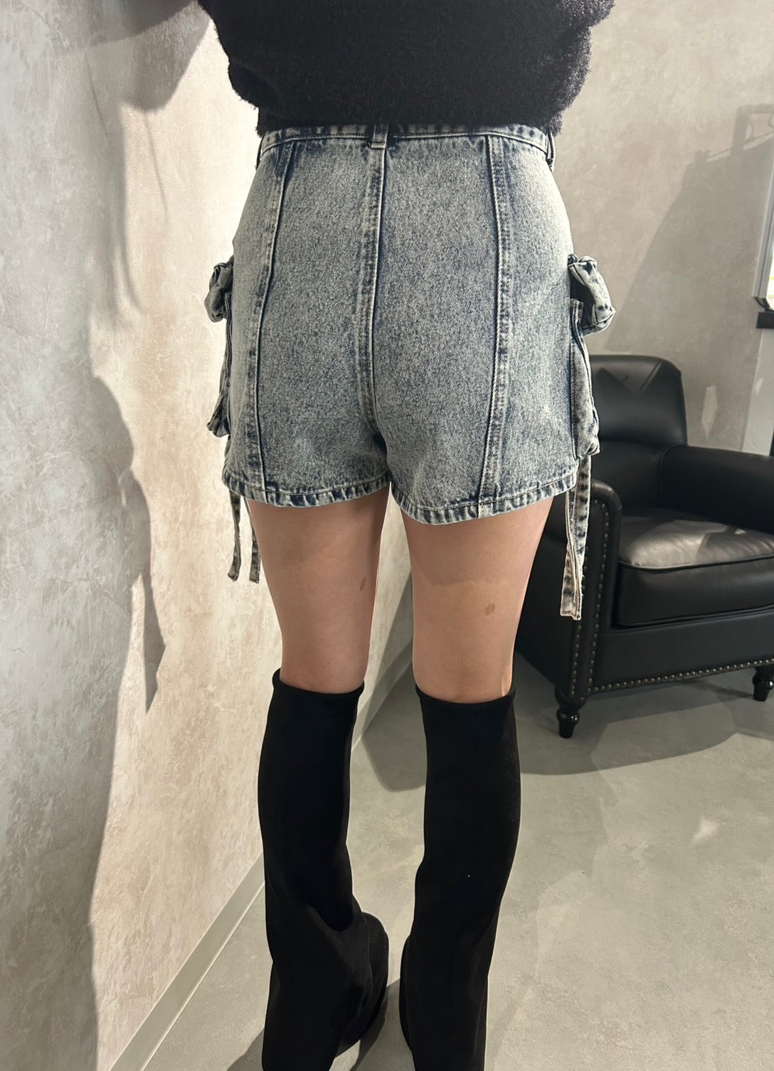 EMODA カーゴラップショートパンツ