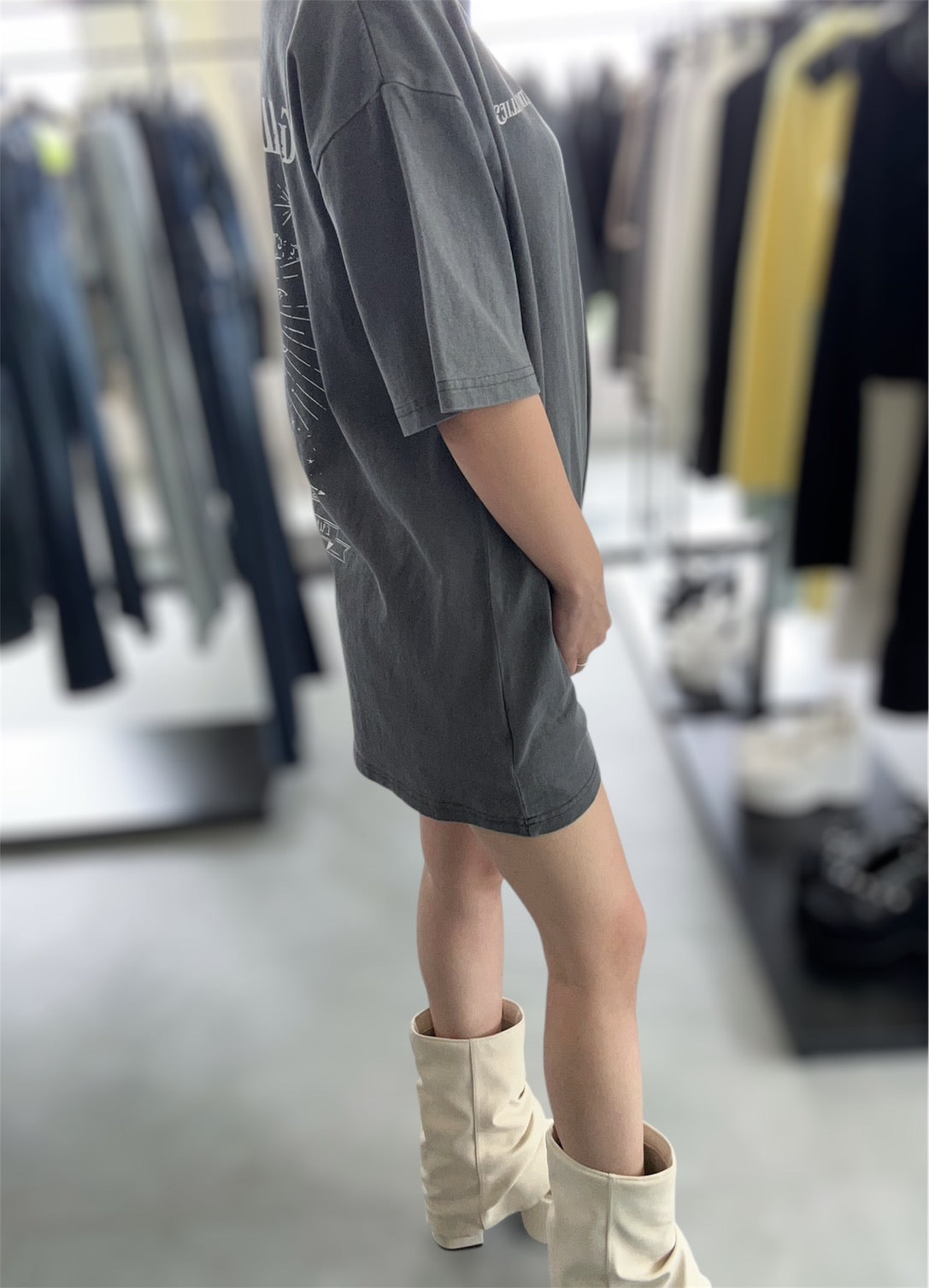 EVRIS ヴィンテージライクSUNNY BIG Tシャツ