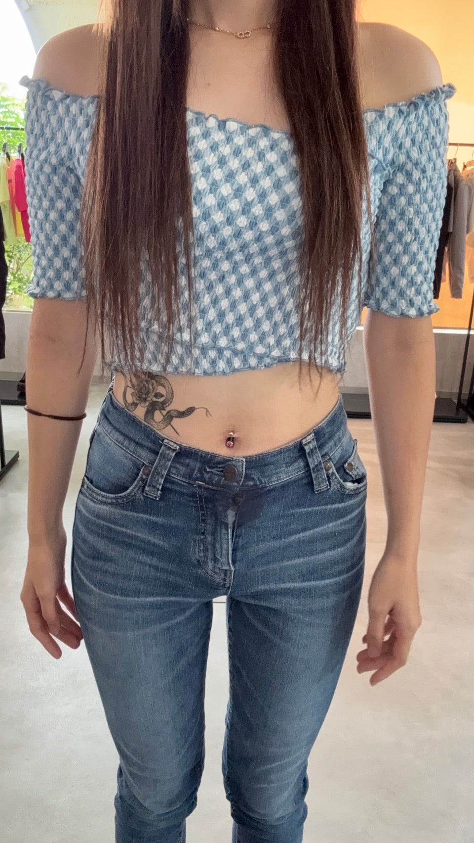 EMODA フィットクロスバンドトップ