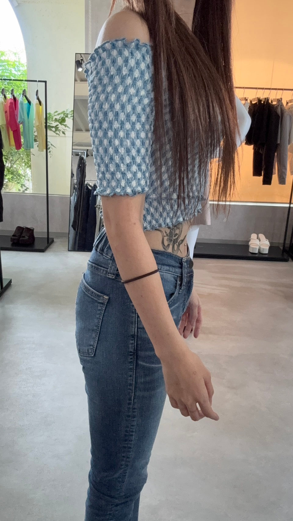 EMODA フィットクロスバンドトップ
