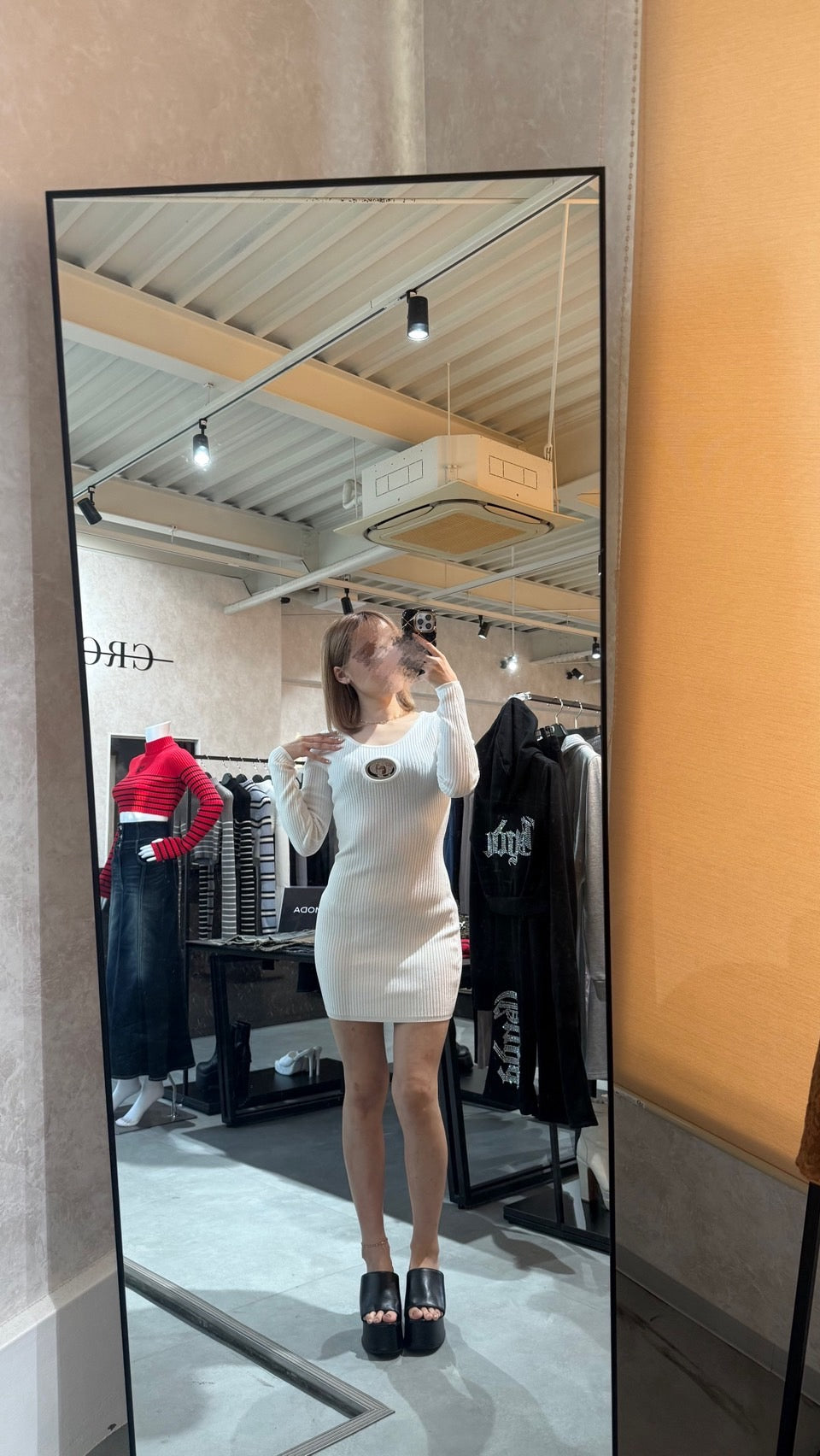 GYDA GD bijou MOLDニットワンピース