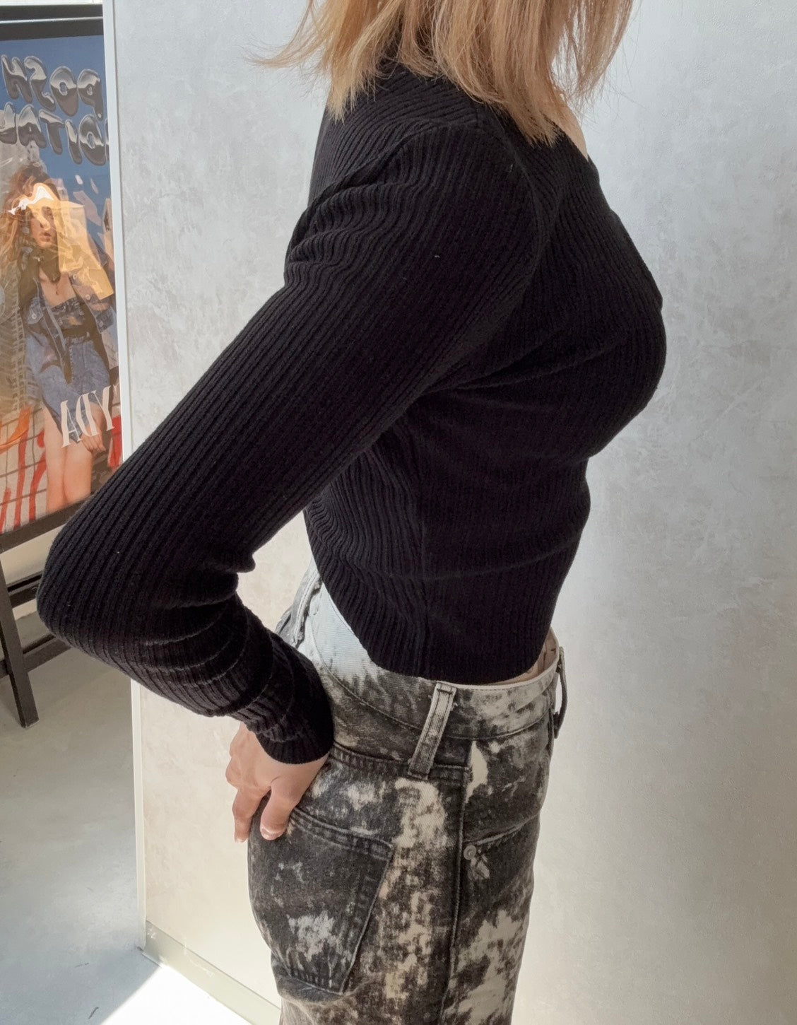 GYDA GD bijou MOLDニットトップス