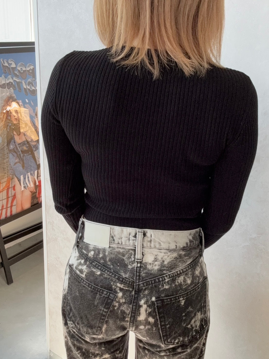 GYDA GD bijou MOLDニットトップス