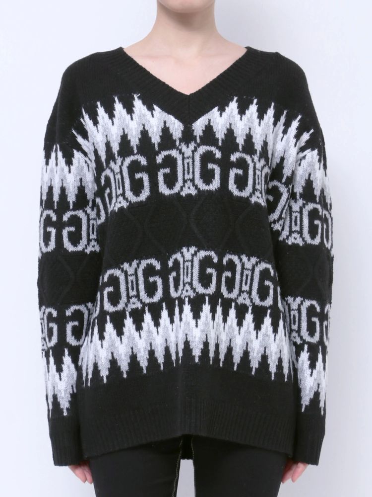 GYDA SymmetryGYDAノルディックニットトップス