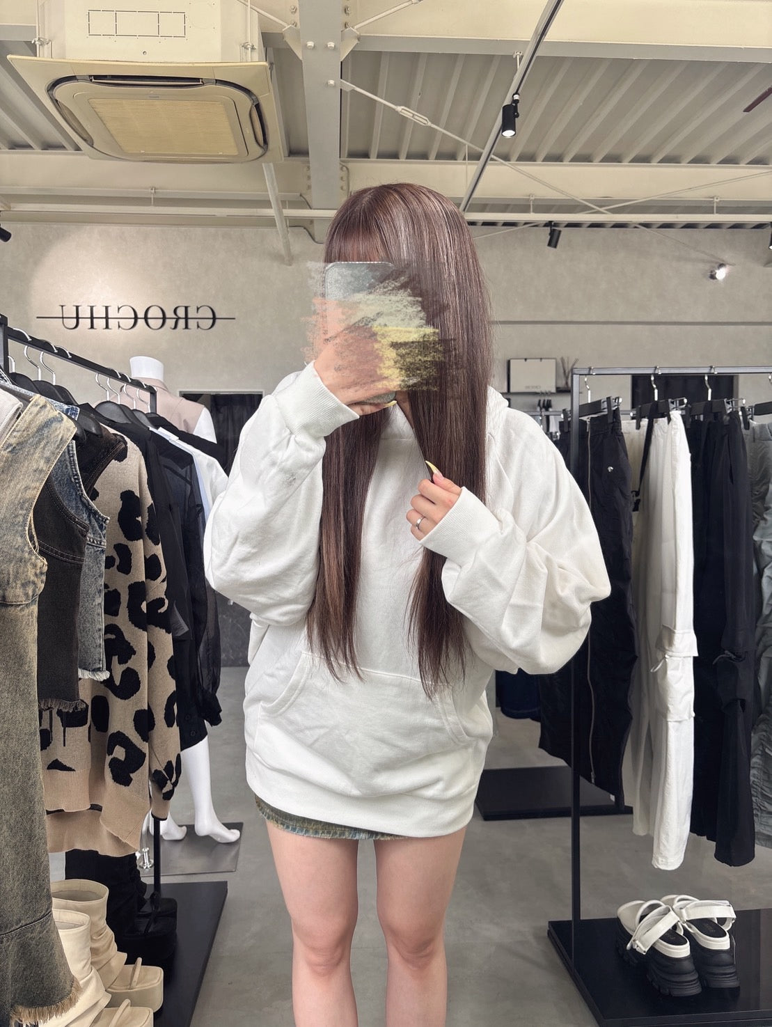 GYDA Angel BUNNY BIGパーカー
