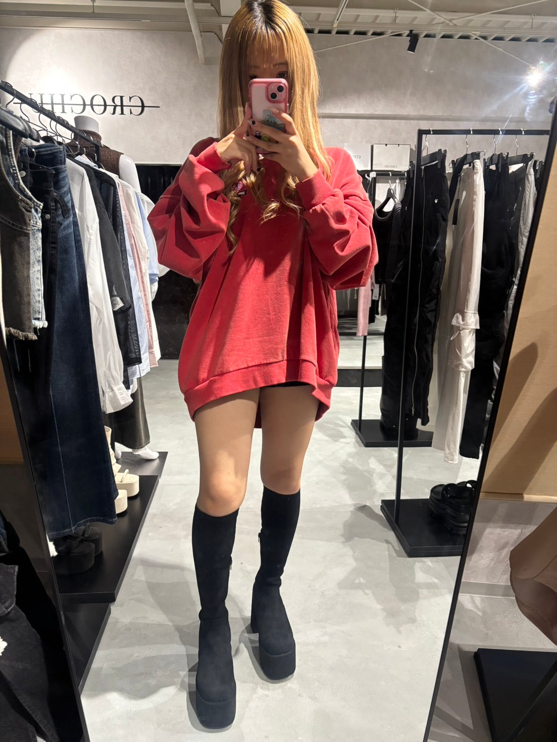 EMODA バルキープランプフィットブーツ