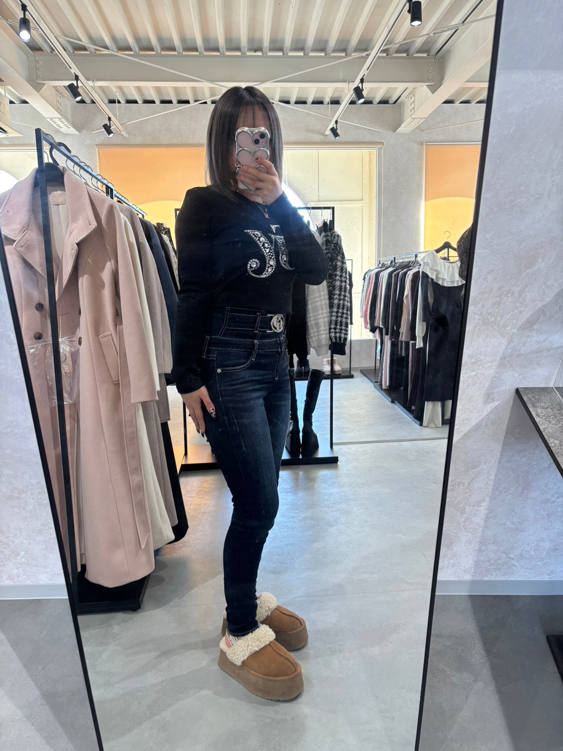 GYDA GY bijou long sleeve トップス