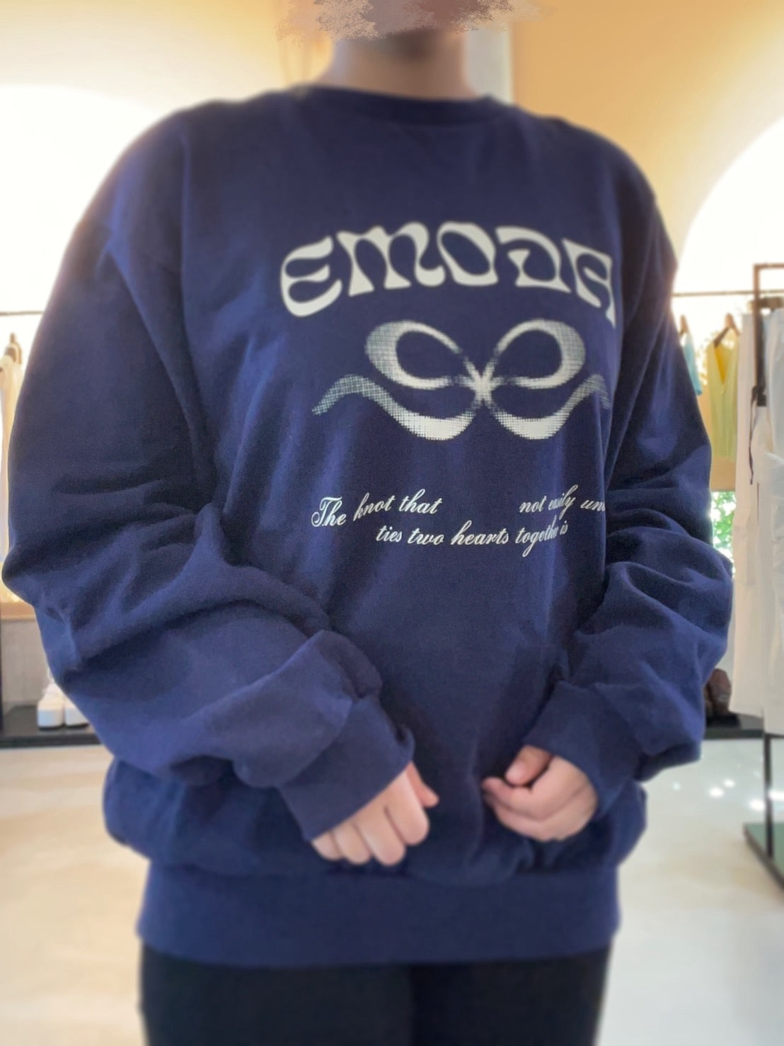 EMODA オーバーサイズルーズプルオーバー