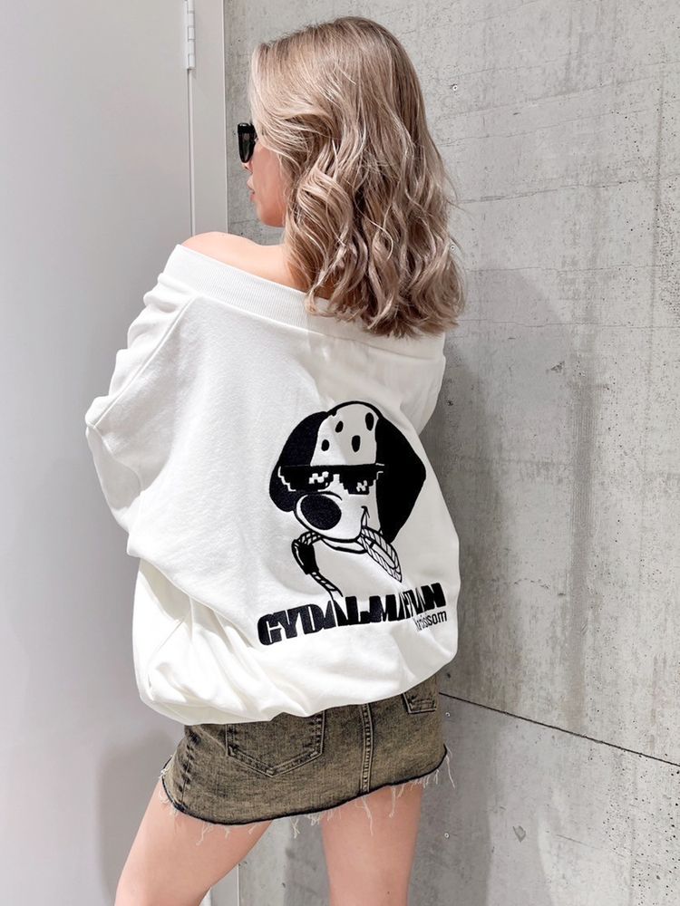 GYDA LMATIAN Vネックスウェットトップス