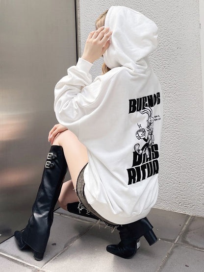 GYDA COFFEE BUNNY BIGスウェットパーカー