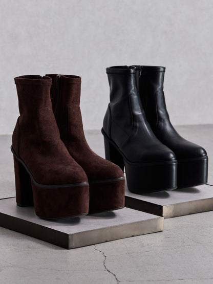 GYDA バルキーショートブーツ