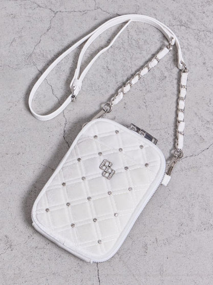 GYDA GG ベロア bijou quilting ミニショルダーBAG