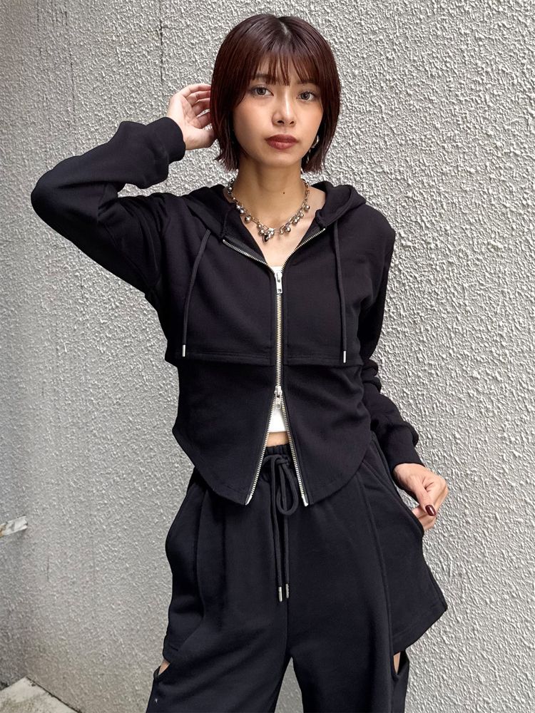 MURUA ZIPフーディー