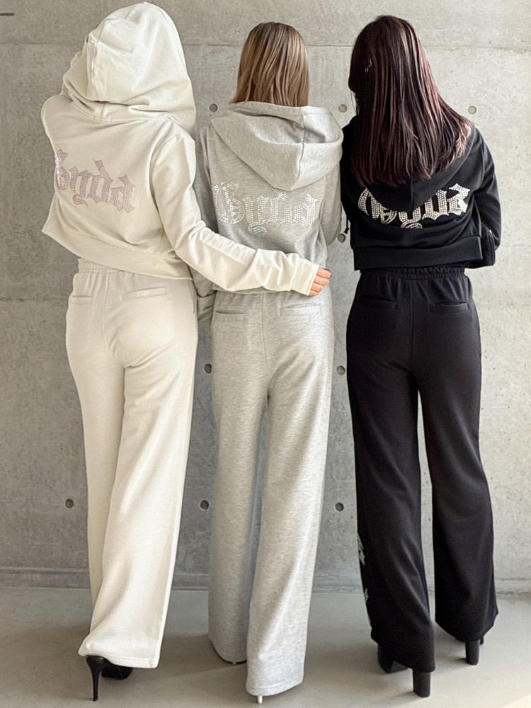 GYDA ラメフレアパンツ