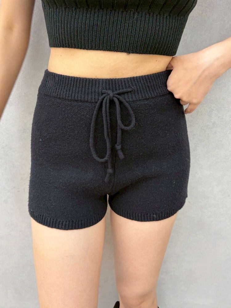 EVRIS ハイゲージニットショートパンツ