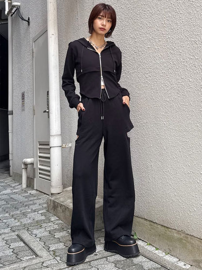 MURUA ZIPフーディー