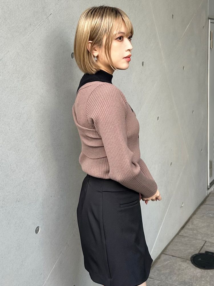 MURUA レイヤードライクアシメニット