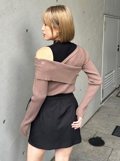 MURUA レイヤードライクアシメニット