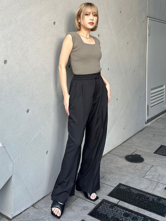 MURUA 2wayフレンチスリーブニット