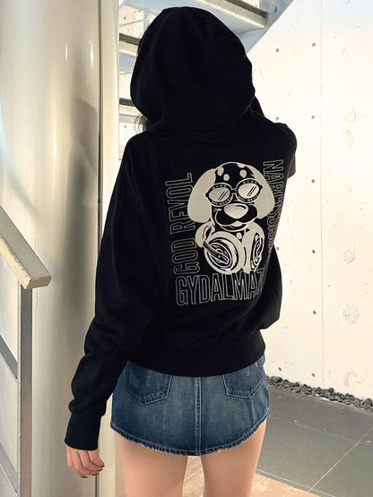 GYDA HEADPHONE GYDALMATIANスウェットパーカー