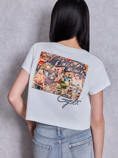 GYDA sacred edge PHOTO ショートTシャツ