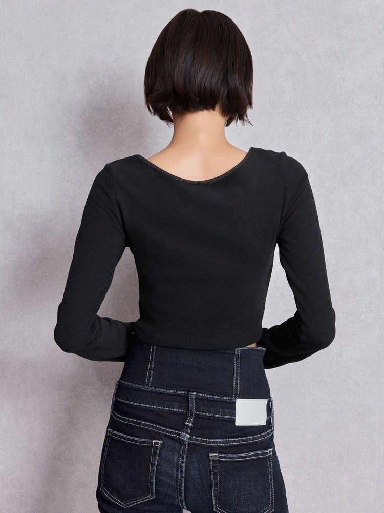 GYDA 2WAY レースアップラメテレコトップス