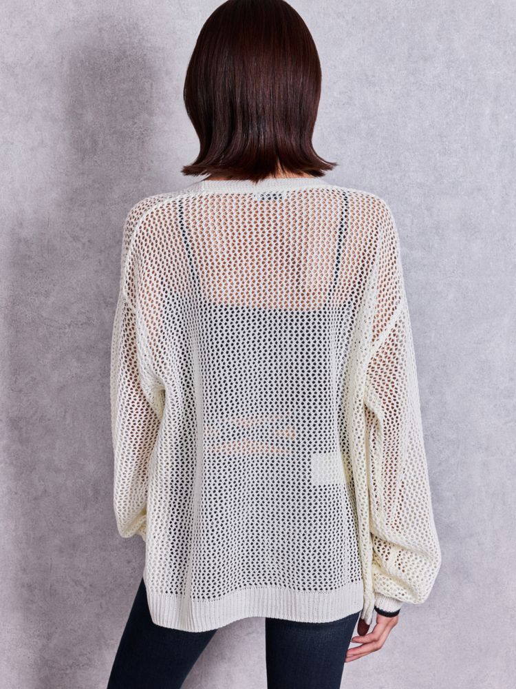 GYDA Symmetry GYDA MESHニットカーディガン