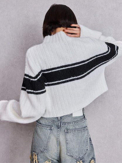 GYDA Symmetry GYDA リブニットトップス