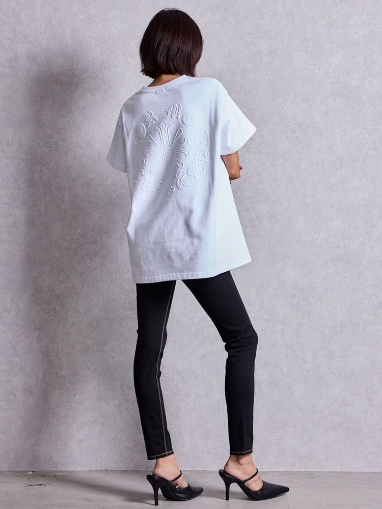 GYDA sacred edge cross emboss BIG Tシャツ
