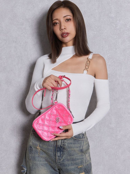 GYDA GG ベロア bijou quilting ミニショルダーBAG